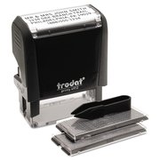 Trodat Stamp, Self Ink Eco Diy, .75x1.87 5915